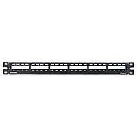 Panduit CP24WSBLY ແຜ່ນຕໍ່ Patch Panel 24 ພອດ ທັງໝົດເຫຼັ້ມເຫຼັ້ມ, ສີດຳ
