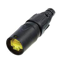 NEUTRIK NE8MX-B ກະເປົາສົ່ງ BackShell Cbl ສີດຳ CAT5 ຕ້ອງການສາຍ RJ45 Cbl