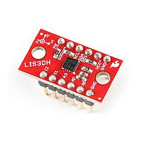 SparkFun SEN-20659 ເຄື່ອງຈັບການເຄື່ອນໄຫວ SparkFun Triple Axis Accelerometer Breakout - LIS3DH (ມີຫົວຂໍ້)