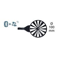 TESTO 0635 9370 ກ້ອງວົງຈອນປິດທີ່ມີຄວາມແມ່ນຍໍາສູງ (Ø100 mm, 0.1~15m/s, -20~70°C)