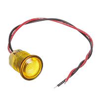 VCC CNX714C400FVW ອິນດິເຄເຕີ TUFFLED FLEXVOLT PMI 14MM ເຫຼືອງ