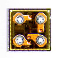 Maxim Integrated MAX31875R7TZS+T ຕິດຕາມອຸນຫະພູມ Tiny I2C Temperature Sensor in WLP Packa