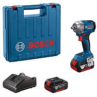 BOSCH GDS 18V-350 ປຸ່ມດັບກະທົບບໍ່ມີສາຍ (Comes with 4.0AH batteries, 1 charger)
