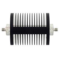 Fairview SA18SFSF25W-06 6 dB Fixed Attenuator SMA Female To SMA Female Up To 18 GHz Rated To 25 Watts With Black Aluminum Heatsink Body