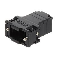 Molex / FCT 173111-0024 ຮົບຫົວພາກສອງຊິ້ນ 9P PLASTIC HOOD STRAIGHT CBL OUTLET