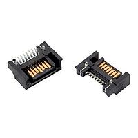 Amphenol Commercial Products SATA1120142 SATA SATA 22 ພິນ (7+15) ຕົວຢ່າງຕັ້ງຕົວ T/H