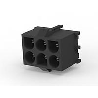 AMP Connectors - TE Connectivity 1-641970-1 ຕູ້ແບບປິນແລະປະຕູກອນ 06P PIN HDR 94VO BLK