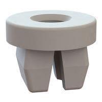 Essentra Components 60SGN01121 ກຣອມເມດ ນັດ Grommet Nut, .350x.355 ຮອລ, .032-.125 ຄວາມຫນາຂອງແຜ່ນ