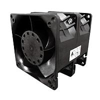 Delta Electronics, Inc. GFB0812DHW-F00 ພັດ DC DC Fan, 80x80x76mm, 12VDC, 160.33CFM, 66W, 75.2dBA, 9200RPM, 2.61inH2O, Tach