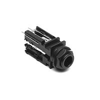 Amphenol Audio ACJS-PVB-3S ຕົວເຊື່ອມໂທລະສັບ 1/4" VERT CHASIS CONN PLSTC MNT