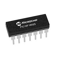 Microchip Technology PIC16F18025T-I/ML ມາຄຣອຄຄອນໂຕເລີເລີ 14KB Flash, 128EE, 1KB RAM, 10b ADC, PWM, CCP, HLT, WDT, PPS, EUSART, SPI/I2C