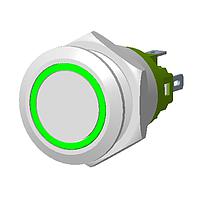 Carling Technologies AV1-1B211B-R00 ປິດກັນການທຳລາຍ 1-ໂພນ, ຮັກສາໄວ້, 10.1A ຕ້ານທານ 12VDC ບໍ່ໄດ້ຮັບການຈັດອັນດັບ HP, ປຸ່ມກົດປະຕິບັດທີ່ມີແສງສວ່າງ ແບບຝັງພາຍໃນ ມີຕິບ .110 (Q.C.)