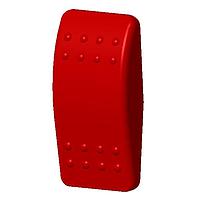 Carling Technologies VVAZR00-000 ອັກຊວເອດເຕີຣ໌ V-Series Rocker Only Red Contura II Rocker, ບໍ່ມີເລນ