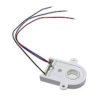 BIVAR SAC-0003-RB ເຄື່ອງສົ່ງແສງ LED ສໍາລັບພື້ນຜິວ LED LG, ຮູບວົງມົນ, ໃຫຍ່, ແດງ/ນ້ຳເງິນ