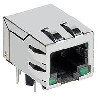 Bel Magnetic Solutions SI-60136-F ຕູກມາເກັນທີ່ມີລະບົບສັນຍາລັງສະຫວ່າງ RJ45