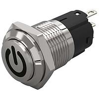 EAO 82-4161.2000.B002 ປຸ່ມກົດຕ້ານການທຳລາຍ 82-4161.2000.B002.pushbutton.maintained.16 mm.stainless steel.flush/raised.no LED.no colour.no LED.soldering terminal.stand by