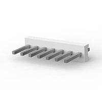 AMP Connectors - TE Connectivity 640383-7 ປລັກ FLAT HEADER STRT 7P ສະແກວເພດ ທິນ