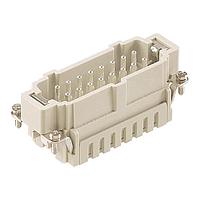 HARTING 09330162616 ອິນເຊີດ HAN ES 16B ຂອງຜູ້ຊາຍ CAGE-CLAMP TERM