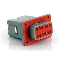 Amphenol SINE Systems AT04-12PA-PM01 ຕົວເຊື່ອມ 12 ຂາ Recp ກັບ Pnl Mnt Sealed Flange