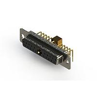 EDAC 630-21W1640-7N1 ຕູ້ຕິດຕໍ່ D-Sub ປະສົມມຸມຂວາ ຕູ້ຕິດຕໍ່ພະລັງງານ Combo D-Sub