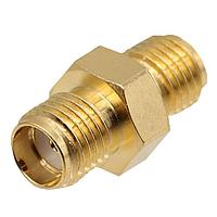 Midwest Microwave / Cinch Connectivity Solutions CGM-1180-FF-SMA-09 ຕົວແປງ RF - ໃນຊຸດ SMA ຍິງເປັນ SMA ຍິງ, DC-18 GHz