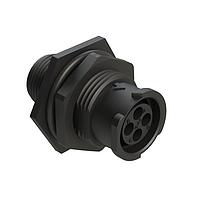 Amphenol SINE Systems FLS710N4S03 ຕົວເຊື່ອມ 4 POS JAM NUT RECEPT