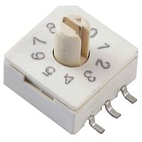 CTS Electronic Components 221AMB10R ສະຫນັບສະຫນູນການຫຼຽນວຽກ 10 ຕໍ່. ກະທົບປີກກາງສະຫນາມ 4.32mm ສູງ