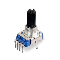 CTS Electronic Components 11VR2Y25F2N103B1 ໂປເຕນຊຽມິເຕີ 300ອົງສາ 100kOhm -10C +70C ກ້ອນແກ້ວແບບແກນລົງ
