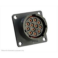 Eaton Souriau-Sunbank UTS01412S ປະຕູຮັບ 12P SQ FLANGE SOCKET RECEPTACLE ຂະໜາດ 14