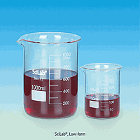 SciLab SL.Bea1024 ບີເກີ, Boro 3.3, ມີປາກຫຼຸດ, 10000ml, Φ217×h350mm