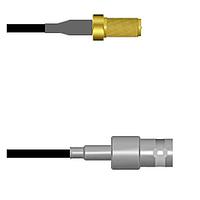 Amphenol Custom Cable Q-710030003120i ສາຍສະບັບ RF SMA-SJ/BNC-SJ G174 120I