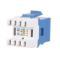 Belden AX104193-B24 ປຸ່ມເຊື່ອມຕໍ່ Modular CAT6+ JACK KCONN ສີຟ້າ