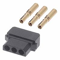 Harwin M80-8980305 ກອງສາຍສະບັບ 3 ຕຳແໜ່ງ SIL ຍິງ FEMALE 24-28 AWG
