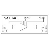 Analog Devices HMC566-SX ເພີ່ມສະຫນັບສະຫນູນສຽງເສຍຕໍ່ຕ່ຳ GaAs MMIC PHEMT LNA, 29 - 36 GHz