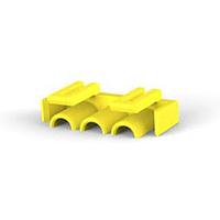 AMP Connectors - TE Connectivity 1897629-5 ຮອງສະໜອງສາຍແລະຮອງສາຍ MINI MTDL 3P DOUBLE LOCK PLATE