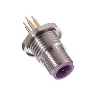 Amphenol CONEC 43-01126 ປະກອບຊ່ອງ M12 ຊາຍ SAL-12B-FSH4-P12