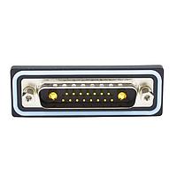 NorComp CDFR17W2113L411 ຕົວເຊື່ອມຕໍ່ Mixed Contact D-Sub 17W2 R/A solder M FL 4-40 int thrd 40 Amp