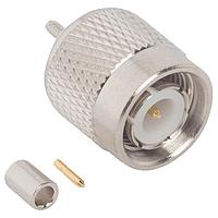 Amphenol RF 122429 ຕົວເຊື່ອມ TNC ST CRIMP PLUG RG178/196 50 OHM DL