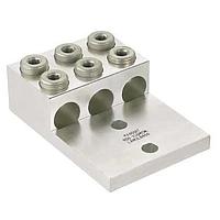 Panduit LAM3LB600-12-1 ອະລູມີເນຍເຊັນມີຄ ລັກ 2 ຮູ 3 ບາເຣ