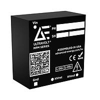 Ultravolt MPM24-2KPS ຕົວແປກະສົມ DC ເປັນ HVDC ຊຸດ MPM ບໍ່ມີການແຍກຕ່າງ, ອອກດຽວ (Unipolar), ຂາຍເຂົ້າ +24V, ອອກ HV +2000V, 1.5W, ຕິດຕັ້ງຜ່ານຮອບ, ອັດຕາສ່ວນ, ມີການປ້ອງກັນ.