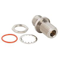 Amphenol RF 082-6348 ຕົວແປ RF - ໃນຊຸດ FEMALE TO FEMALE BULKHEAD ADAPATER