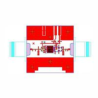 Qorvo RFCM3327PCBA-410 ເພີ່ມກຳລັງ RF 1.2GHz 23dB Gain Power Doubler MCM