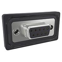 Amphenol Commercial Products L17ED09S00 ຮອບຮອງບົດບຸບບົດບຸບ 9pos;std den; F; gold flash