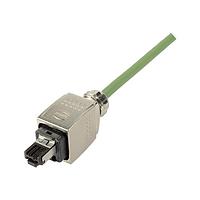 HARTING 09352210401 ອຸດສາຫະກຳ HAN PUSHPULL L RJ45 METAL CB