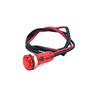 Mallory Sonalert FL1P-8NW-2-R110V ໄຟສະແດງບົດບັນ LED ແດງ 8MM ແນວ 110VAC/DC