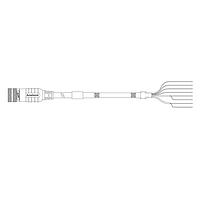 Amphenol SINE Systems P28124-M90 ສາຍຄ່ອງຄວບຄຸມການເຄື່ອນໄຫວ 2090-XXNPMF-16S90 CON FLX PWR MPF 90M