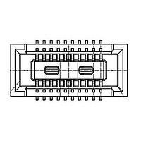Hirose Electric DF40TC(3.5)-20DS-0.4V(58) ບອດມາວນທ໌ BOARD TO FPC CONN, RCPT, 20POS
