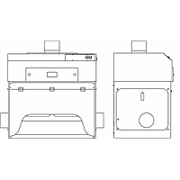 Air Science P5-36-XTS (RX) -G Hood Fume ແບບບໍ່ມີທໍ່ (36")