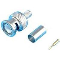 AIM-Cambridge / Cinch Connectivity Solutions 27-9241 ຕູດຕໍ່ BNC STRT CRIMP PLUG 3-PIECE RG179