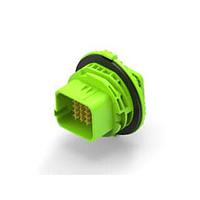 DEUTSCH - TE Connectivity 1-2350891-3 ຕົວເຊື່ອມຕໍ່ Hybrid 20POS,HYBRID,PIN HSG,SLD,COD C